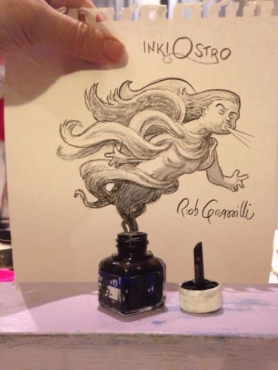 #INKtober 2015: DAY #21: inkiOSTRO #disegniGrassilli #decreasedreality #realtàdiminuita #ink #wind #Ostro